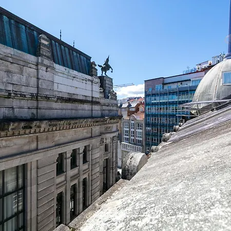 公寓 Ático Dúplex con Terrazas Privadas Vigo Centro 2 hab ツ by Rias Baixas Rentals *