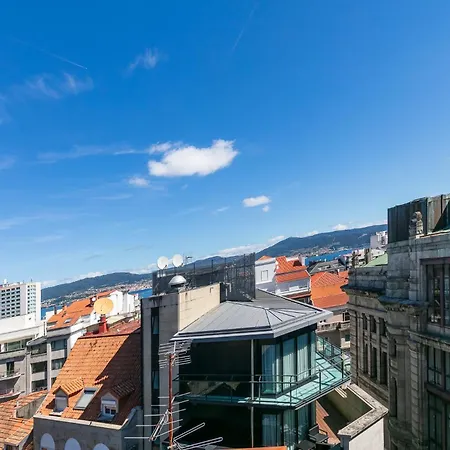 Ático Dúplex con Terrazas Privadas Vigo Centro 2 hab ツ by Rias Baixas Rentals Apartman