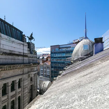 公寓 Ático Dúplex con Terrazas Privadas Vigo Centro 2 hab ツ by Rias Baixas Rentals *