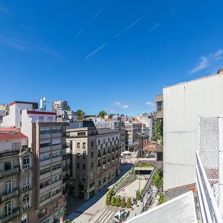 Atico Duplex Con Terrazas Privadas Centro 2 Hab ツ By Rias Baixas 公寓 比戈