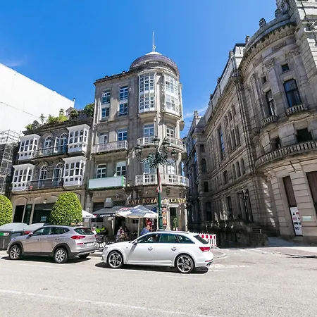 公寓 Ático Dúplex con Terrazas Privadas Vigo Centro 2 hab ツ by Rias Baixas Rentals